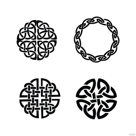 Celtic Circle Design, Ritual Branding, Celtic Owl Tattoo, Dot Shading, Celtic Knot Circle, Celtic Owl, Celtic Artwork, Circle Vector, Celtic Circle