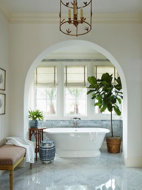 Summer Thornton, Classy Bathroom, Bathroom Redecorating, Florida Interior Design, Bathtub Remodel, Interior Design Process, Gorgeous Bathroom, Marble Bathroom, Bath Tub