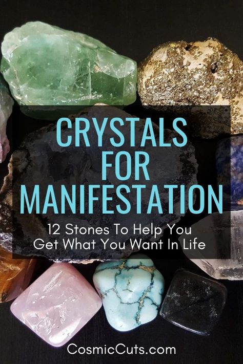 Best Stones For Manifesting, Crystals For Manifesting Goals, Stones For Manifesting, Best Crystal For Manifestation, Stones For Manifestation, Crystal Healing Jewelry, Decorating With Crystals And Stones, Money Crystals And Stones, How To Use Crystals