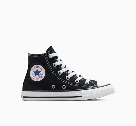 Chuck Taylor All Star Black Cheap Shoes For School, Converse Star Shoes, Cute Shoes Converse, Converse Cheap, Chuck Taylors Black, Converse Shoes Women, Womens Converse Shoes, Black Converse High Tops, Converse Shoes Black