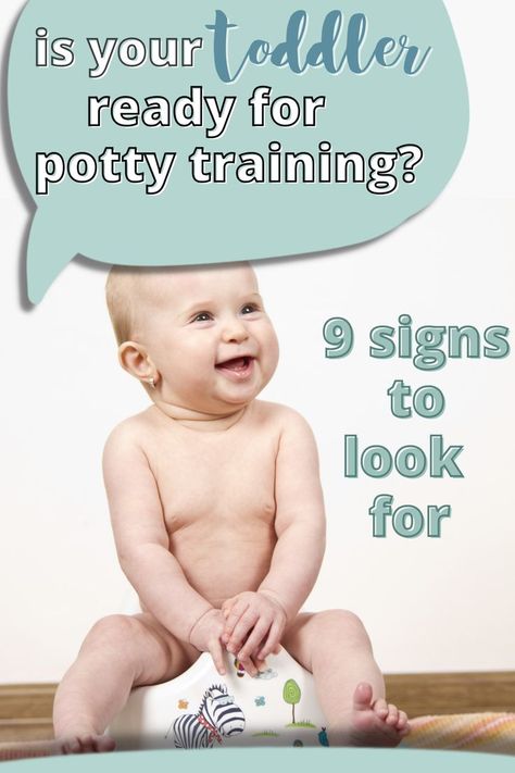 How can you tell when your toddler is ready to potty train? Here are 9 signs your child is ready to start potty training. Toilet training tips for parenting toddlers. Early Potty Training, Best Potty, Potty Training Girls, Potty Training Seats, Baby Parenting, Potty Chart, Potty Training Boys, Starting Potty Training, Potty Train