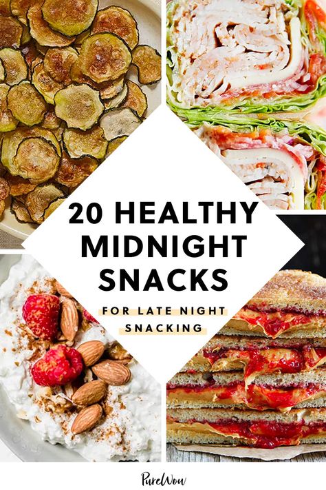 20 Healthy Midnight Snacks for Late Night Snacking #purewow #nutrition #advice #science #food #easy #healthy #sleep #snack #health Snacks At Night, Healthy Night Snacks, Easy Midnight Snacks, Best Midnight Snacks, Healthy Midnight Snacks, Healthy Late Night Snacks, Night Time Snacks, Healthy Bedtime Snacks, Simple Nutrition