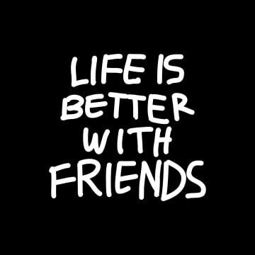 Life Is Better With Friends, Lettering Poster, Vector Quotes, Poster Typography, Lettering Calligraphy, City Background, Calligraphy Lettering, Hand Drawn Lettering, Cartoon Background