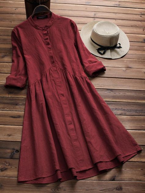 Classy Dress Outfits Fashion Ideas Casual, Frock For Women, Long Dress Design, Muslim Fashion Outfits, Classy Dress Outfits, Muslimah Fashion Outfits, Long Sleeve Casual Dress, Stylish Dress Book, Stylish Dresses For Girls