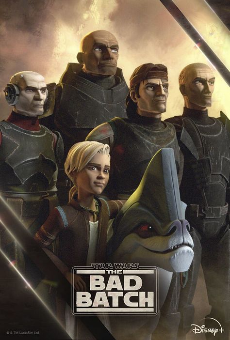 Poster Gallery | The Bad Batch Season 3 | StarWars.com Ahsoka Rebels, Star Wars Bad Batch, Star Wars The Bad Batch, Captain Rex, Mission Complete, The Bad Batch, Clone Troopers, Bad Batch, Edit Video