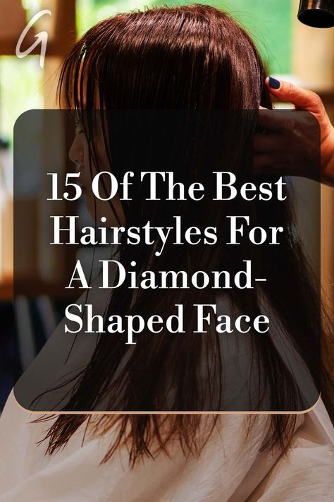 The success of our hairstyle choices can often be hit and miss. #besthairstyles #hairstyles #hair #hairideas Diamond Shaped Face Haircut, Diamond Face Haircut, Hairstyles For Diamond Face Shape, Diamond Face Shape Hairstyles, Hairstyles For Diamond Face, Best Long Haircuts, Diamond Face Hairstyle, Haircut For Face Shape, Diamond Hair