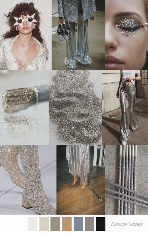 SPARKLE PARTY by Pattern Curator Mood Board Fashion Inspiration, Pattern Curator, Edgy Glam, Sparkle Party, Fashion Design Collection, Fashion Themes, Fashion Design Portfolio, Bachelorette Party Themes, Mood Board Inspiration