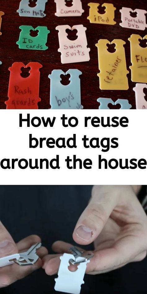 Bread Ties, Bread Tags, Bread Clip, Loaves Of Bread, Tie Crafts, Hanger Clips, Bread Bags, Bag Clips, Grocery Shop