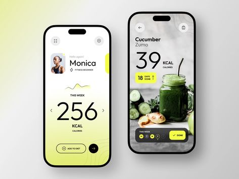 Nutrition App, Healthy Apps, Car Ui, Fit App, Diet Apps, Ux Mobile, Food And Nutrition, Mobile Ui Design, Ios Design