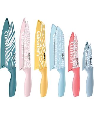 Valentine's Day Gifts for the Home - Macy's Colorful Animal Print, Knife Block Set, Mixing Bowls Set, Cutlery Sets, Santoku Knife, Bread Knife, Knife Set, Knife Sets, Cutlery Set