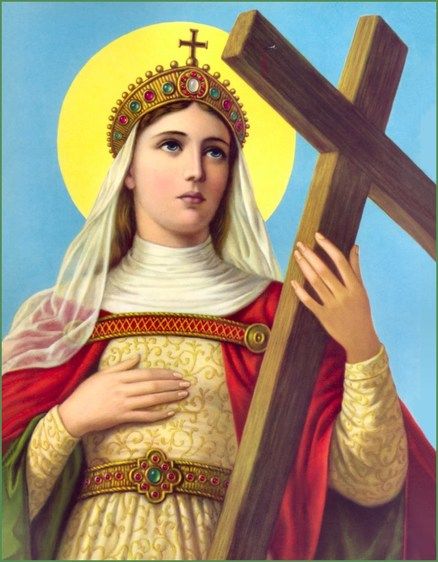 St. Helena, Our Patron Saint - St. Helena School - Bronx, NY St Elizabeth Of Hungary, Elizabeth Of Hungary, Coptic Art, Liturgical Calendar, Constantine The Great, Santa Helena, St Elizabeth, Saint Helena, Virgin Mary Statue