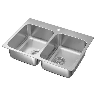 Ikea Kitchen Sink, Top Mount Sink, Fitted Cabinets, Best Kitchen Sinks, Stainless Steel Hood, Freestanding Cooker, Apron Front Sink, Inset Sink, Double Bowl Sink