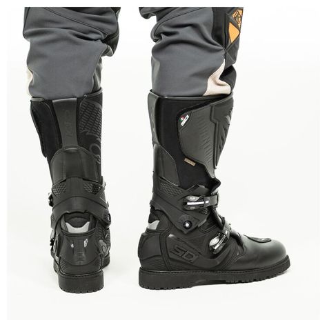 SIDI Adventure 2 Gore-Tex Boots | Wind Burned Eyes Sci Fi Boots Men, Leather Boots For Outdoor Work, Techwear Style, Techwear Outdoor Boots Wear-resistant, Durable Techwear Sports Boots, Outdoor High-top Techwear Boots, Sci Fi Boots, Cyberpunk Boots, Futuristic Boots, Gore Tex Boots