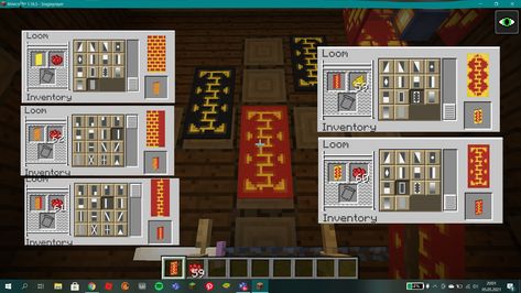 Japanese Banner Minecraft Tutorial, Minecraft Asian Banner Designs, Minecraft Banners Japanese, Japanese Lanterns Minecraft, Japanese Minecraft Banner Designs, Japanese Banner Minecraft, Minecraft Japanese Banner, Japanese Minecraft Ideas, Japanese Minecraft Builds