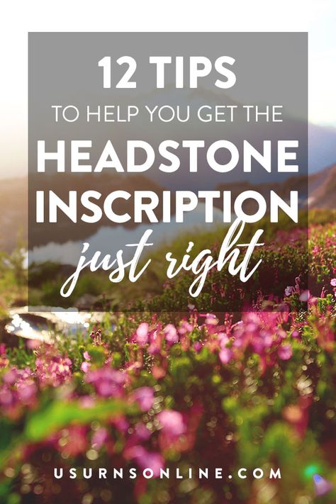 12 Tips To Get The Headstone Inscription Just Right - Headstones are big, expensive, and permanent, so you want to get it just right. The headstone inscription can be a lengthy description or a short sentence or anything in between, but whatever length or style you want it done well. Diy Headstone, Monument Ideas, Tombstone Quotes, Headstone Ideas, Headstone Inscriptions, Stone Quotes, Grave Monuments, Grave Headstones, Tombstone Designs