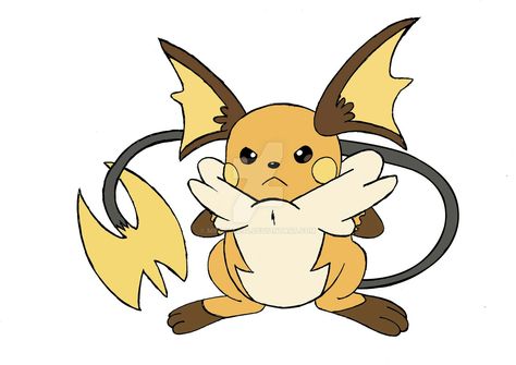 Raichu Mega Evolution Pikachu Mega Evolution, Evolution Drawing, Pokemon Raichu, Mega Pokemon, Lego Movie 2, Mega Evolution, Pokemon Party, Animal Jam, Custom Toys