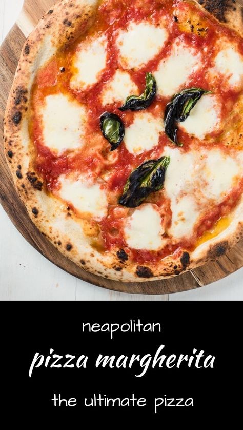 pizza margherita - neapolitan style - glebe kitchen Pizza Oven Recipes, Neopolitan Pizza, Neapolitan Pizza, Pizza Margherita, Margherita Pizza, Pizza Sauce, Food App, Pizza Dough, Pizza Recipes