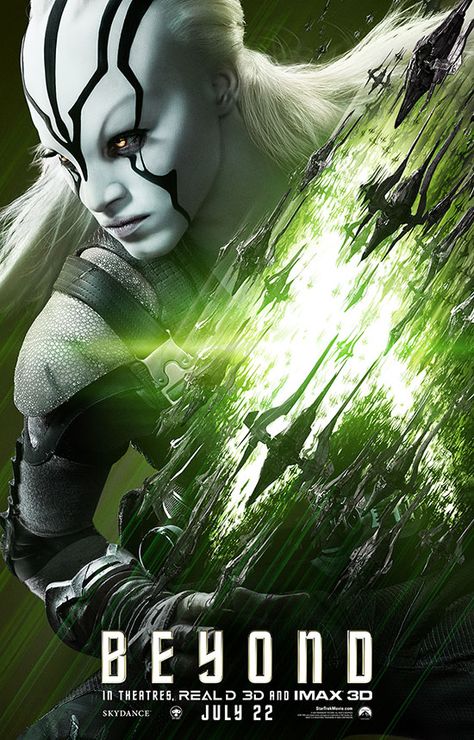 Jaylah - Star Trek Beyond Jaylah Star Trek, Star Trek Beyond Jaylah, Star Trek: Voyager, Star Trek: Enterprise, Star Trek Reboot, Star Trek Poster, Sofia Boutella, Star Trek 2009, Deep Space Nine