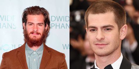 Beard or no beard - Andrew Garfield Clean Beards Men, No Mustache Beard, Beard Vs No Beard, Beard Routine, Beard Or No Beard, Beard Facts, No Beard, Lumberjack Beard, Beard Barber