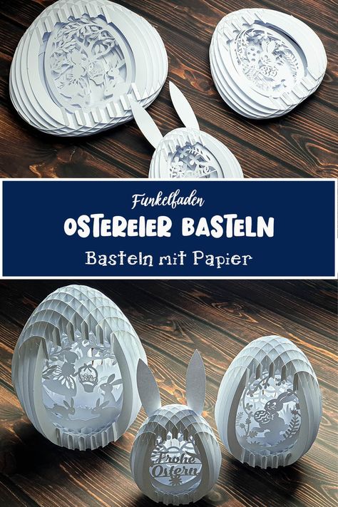 Funkelfaden gratis Plotterdateien 30 Cartonnage, Paper Globe, Easter Paper Crafts, Idee Cricut, Maker Project, 3d Shadow Box, Cricut Projects Beginner, Easter Projects, Diy Resin Art