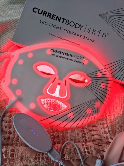 currentbody skin led light therapy mask review. red light therapy mask for smoother younger skin. anti aging skin care devices to reduce wrinkles. red light therapy mask for acne and hyperpigmentation. best skin care tools anti aging. Red Light Therapy Face Mask, Led Red Light Therapy Skin Care, Red Light Mask, Beard Burn, Red Light Therapy Mask, Light Therapy Skin, Skincare Wishlist, Sensitive Skin Care Routine, Anti Aging Face Mask