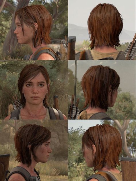 Ellie Last Of Us Haircut, Ellie's Hairstyle The Last Of Us, Ellie Tlou Hairstyle, Ellie Haircut The Last Of Us, Ellie Tlou Haircut, Ellie Tlou Santa Barbara, Ellie Tlou Hair, Ellie The Last Of Us Hair, Ellie Williams Hairstyle