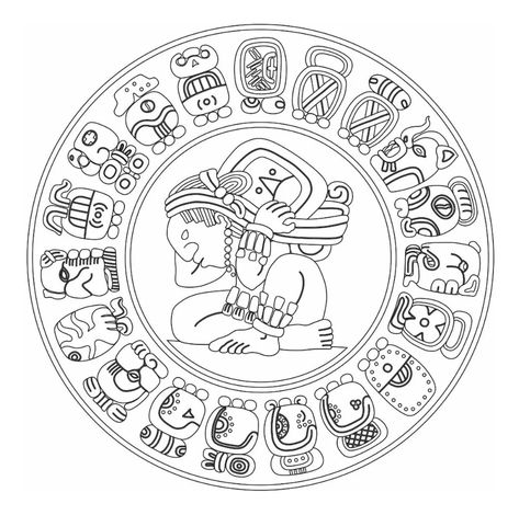 Plaquitas De Repujado En Aluminio Calendario Maya 1 Docena - $ 100.00 en Mercado Libre Tattoo Designs, Calendario Maya Tattoo, Maya Tattoo, Ideas Jardin, Maya Civilization, Circle Art, Body Painting, Culture Art, Nativity