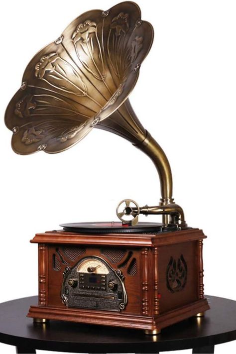 🎁 Perfect Gift: Looking for a unique and memorable gift? Surprise your loved ones with the Idealforce Bluetooth Phonograph Gramophone Record Player. It's a perfect choice for music enthusiasts, vinyl collectors, and anyone who appreciates the beauty of retro design. Retro-style record player, vintage design, Bluetooth connectivity, high-quality sound, versatile listening options, AM/FM radio, CD player, convenience, premium craftsmanship, perfect gift. 45 Rpm Adapter, Radio Record Player, Suitcase Record Player, Gramophone Record, Phonograph Record, Vinyl Aesthetic, Vintage Record Player, Vinyl Player, Am Radio