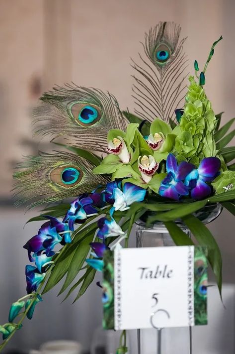 Peacock Themed Wedding Ideas - HubPages Peacock Wedding Centerpieces, Peacock Centerpieces, Peacock Party, Peacock Wedding Theme, Indian Tea, Peacock Theme, Peacock Colors, Peacock Decor, Mystery Party