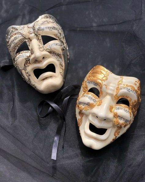 Masquerade Mask Aesthetic, Laughing Mask, Comedy Mask, Mens Masquerade Mask, Drama Masks, Opera Mask, Tragedy Mask, Venetian Masquerade Masks, Mask Aesthetic