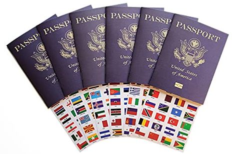 Geography Classroom, Passports For Kids, World Flags, Travel Party Theme, Homeschool Supplies, Airplane Toys, World Party, Travel Stickers, Alphabet For Kids