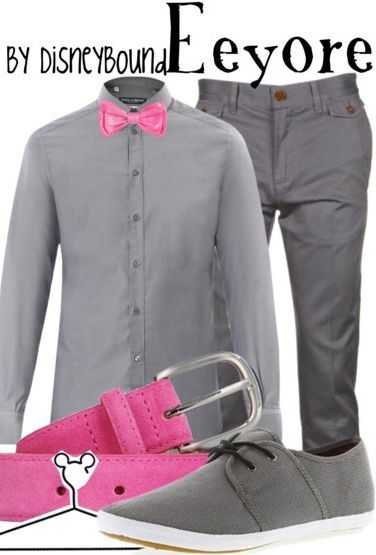 Disney Bound - Eeyore Piglet Disneybound, Disney Dapper Day, Disney Bound Outfits Casual, Princess Inspired Outfits, Geeky Clothes, Disney Inspired Fashion, Dapper Day, Disney Bound Outfits, Disney Inspired Outfits