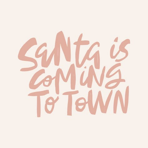 Pink Preppy Christmas, Christmas In Summer, Cute Christmas Quotes, Santa Is Coming To Town, Christmas Widgets, Australian Summer, Glamorous Christmas, Santa Is Coming, Winter Words