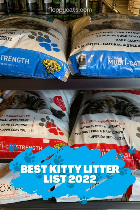 People often ask what the best cat litter is and the answer is always subjective, so I always say, "The one that works for you and your cat!". There are no scientific rules around which is the best cat litter, and there are different types that some people prefer to use, or that some cats just seem happier with. Here are some of our favorites! Best Kitty Litter, Cat Facts Funny, Hiding Cat Litter Box, Cat Behavior Facts, Cat Behavior Problems, Cat Supplies List, Ragdoll Kittens For Sale, Cute Cat Names, Cat Food Brands