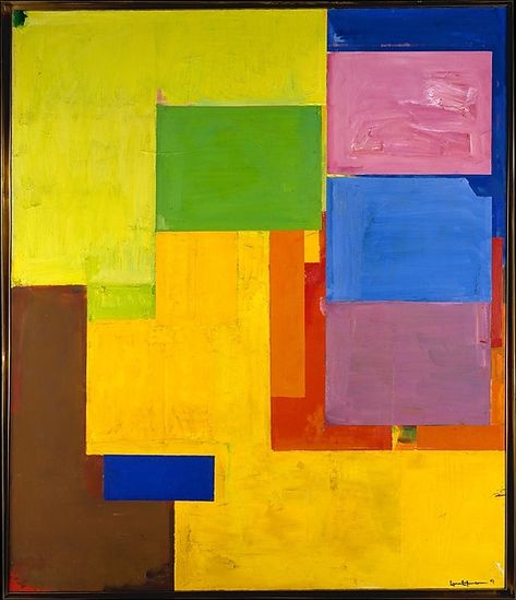 Veluti in Speculum, Hans Hofmann, 1962; Metropolitan Museum of Art Hans Hofmann, Helen Frankenthaler, New York School, Willem De Kooning, American Painting, Art Walk, Jackson Pollock, Abstract Expressionist, Abstract Paintings