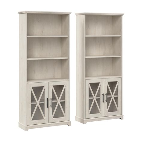 Organisation, Farmhouse Bookcases, Farmhouse Bookshelf, Bookshelf Cabinet, Tall Bookshelves, Bookcase With Glass Doors, Bookcases For Sale, 5 Shelf Bookcase, Tall Bookcases