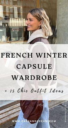 Feeling stylish and warm has never been easier! Check out my go-to collection of 60+ casual winter outfits that are on repeat in my wardrobe. From chunky knits to versatile layers, I've got all the outfit inspiration you need to stay cozy and fashionable this season. | winter outfit ideas | winter fashion | winter fashion trend | winter style | cozy style | comfy outfit | casual outfit | chic outfit | chic style | cold weather outfit | snow outfit | winter outfits cold | winter outfits Casual French Style Winter, Chic Winter Capsule Wardrobe, Parisian Winter Capsule Wardrobe, French Winter Outfits Parisian Chic, Winter Outfit Capsule, Minimal Chic Winter, Parisian Style Winter Chic, Capsule Wardrobe French, French Winter Outfits