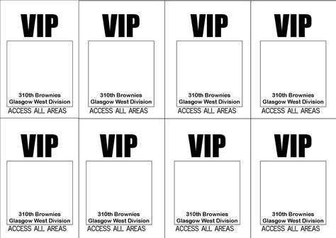 Diy Vip Passes, Vip Pass Template Free Printable, Vip Pass Design, Oven Chips, Vip Pass Invitation, Hollywood Theme Classroom, Ticket Template Free, Rock Star Party, Hollywood Theme