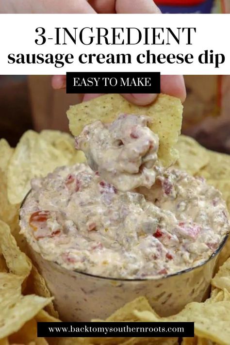 Three ingredient sausage cream cheese dip is one of the easiest and most delicious dips. The sausage cream cheese dip recipe is perfect for game day, parties, or snack time. It’s easy to make, delicious to eat, and you’ll be the hit of the party. The family favorite recipe is also a crowd favorite. Dip With Sausage And Cream Cheese, Sausage Dips, Sausage And Cream Cheese Dip, 321 Dip, Cream Cheese Sausage Dip, Cheese Dip With Cream Cheese, Sausage Cream Cheese Rotel Dip, Cream Cheese Bread Dip, Italian Sausage Dip Recipes