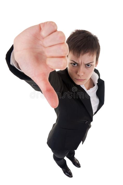 Woman Gesturing Thumbs Down Stock Photo - Image of caucasian, gesturing: 16586950 Stock Pictures Funny, Bad Stock Photos, Silly Stock Photos, Happy Stock Image, Thumbs Down Reaction Pic, Funny Photo References, Weird Stock Images, Masc Pfp Women, Random Stock Images