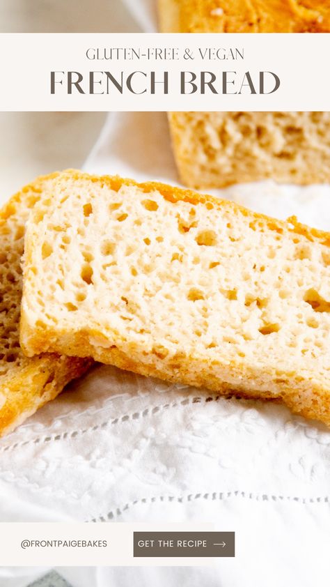 Vegan French Bread, Gluten Free Egg Free Bread, Gluten Free French Bread, Gluten Free Vegan Bread, Gluten Free Bread Machine, Dairy Free Bread, Homemade Gluten Free Bread, Yeast Free Breads, Best Gluten Free Bread