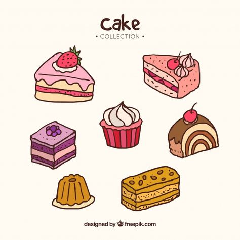 The Finder, Cake Drawing, Food Doodles, Cake Logo Design, Drawing Cartoon Faces, 강아지 그림, Cute Pastel Wallpaper, Floral Drawing, Free Business Cards