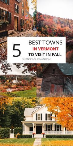 Autumn in Vermont is pure magic! The changing leaves in the Northeast is an incredble sight to see! In this article I narrowed down the top 5 towns that are a must see for their fall foliage, stays, restaurants, and sweater weather! If anyone is looking for a cozy Autumn then this post is for you! Vermont Fall Photography, Vermont In The Fall Autumn Leaves, New England Fall Foliage Autumn Leaves, Places To Stay In Vermont, Fall Leaves Road Trip, Where To Stay In Vermont In The Fall, 3 Days In Vermont Fall, Where To Stay In Vermont, Vermont Fall Road Trips