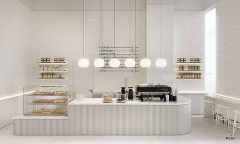 Report Bakery Shop Design, Bakery Interior, Stainless Steel Products, Home Nails, Bakery Design Interior, Nails Home, Coffee Shop Interior Design, Cafe Concept, Coffee Shop Bar