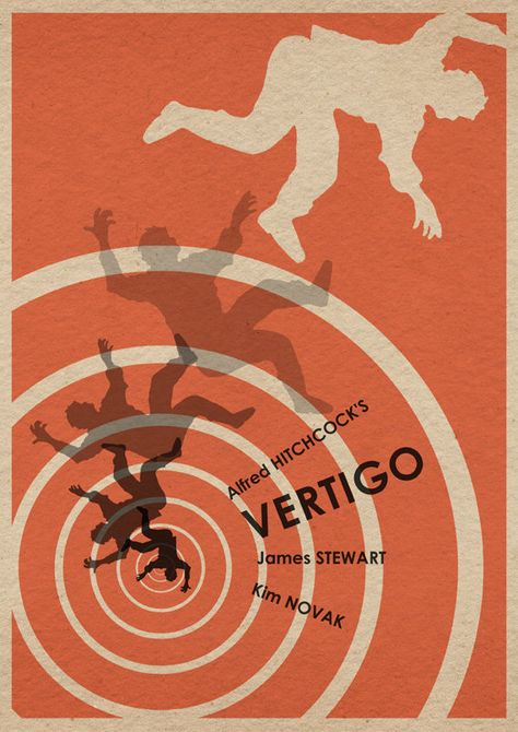 Vertigo Movie, Poster Grafico, Alfred Hitchcock Movies, Minimal Movie Posters, Movie Posters Design, Movie Prints, Cinema Posters, Poster Minimalist, Movie Posters Minimalist