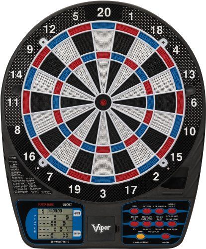 Viper 787 Electronic Soft Tip Dartboard * See this great product.Note:It is affiliate link to Amazon. #KidsLeisure Dartboard Light, Electronic Dart Board, Classic Cabinets, Darts Game, Dart Set, Dart Board, Different Games, Family Game Night, Table Games