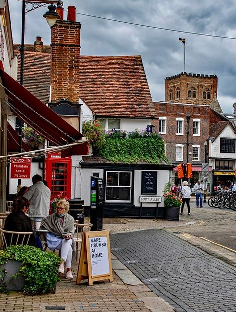 Boot Alley and Gail’s Bakery: St Albans | Gail’s Bakery is o… | Flickr Culture Of England, Bakery London, Humans Of New York, St Albans, Village Life, Great Britain, Travel Posters, United Kingdom, Street View