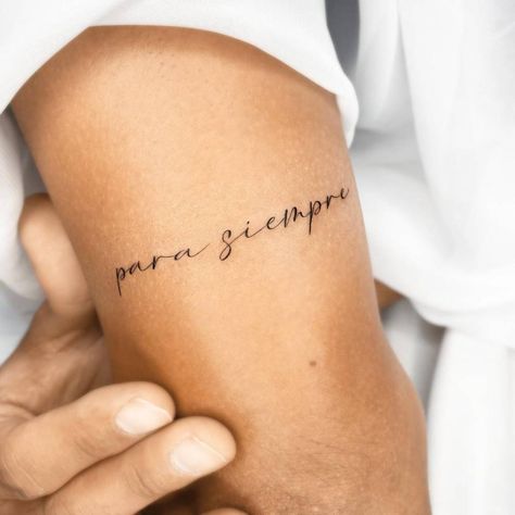 Tattoos For Gratitude, Make Yourself Proud Tattoo, Tattoo Spanish Quotes, Spanish Tattoo Ideas, Gratitude Tattoo For Women, Tattoo Spanish, Gratitude Tattoo, Brother Tattoo, Brothers Tattoo