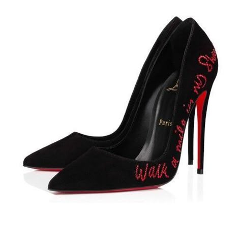 Dream Accessories, Louboutin Online, Dr Shoes, Walk A Mile, Christian Louboutin Heels, Louboutin Heels, Christian Louboutin Women, New Sneakers, Footwear Design Women