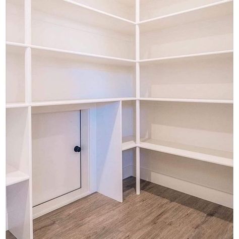 Costco Door, Walk In Pantry Ideas, House Pantry, Garage Floor Paint, Garage Door Types, Farmhouse Pantry, Pantry Room, Garage Remodel, Small Closet